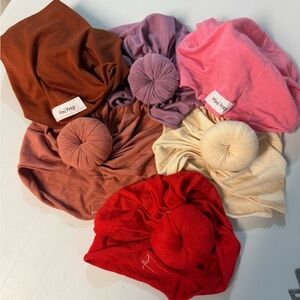 Mini Prep Cotton Turban baby knot Caps - Assorted Colors